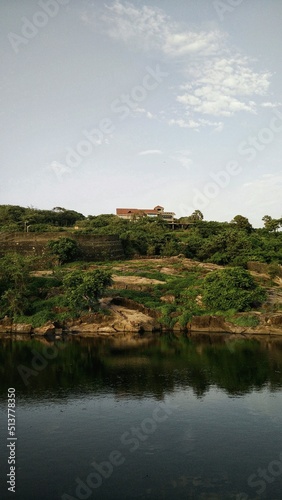 landscape with lake