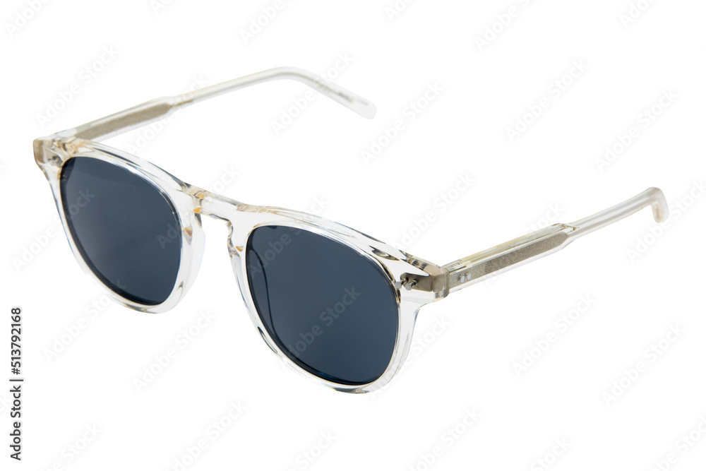 Designer Sunglasses for men and women rosegold frame with blue shades top front view Designer Sunglasses for men and women rosegold frame with blue shades top front view