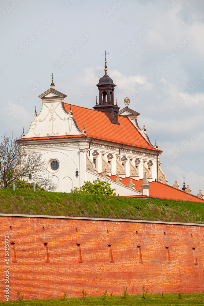 16th century renaissance Zamosc Cathedral , Zamosc, Poland