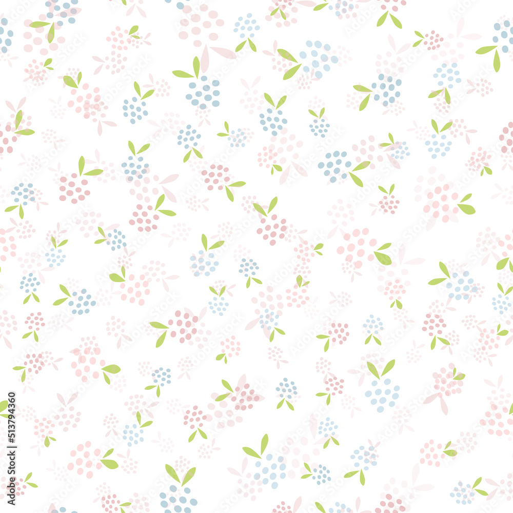 Seamless vector pattern with blue and pink blackberries on a white background. Berry texture for tablecloth, label, fabric, clothes, wallpaper, towel Seamless vector pattern with blue and pink blackberries on a white background. Berry texture for tablecloth, label, fabric, clothes, wallpaper, towel