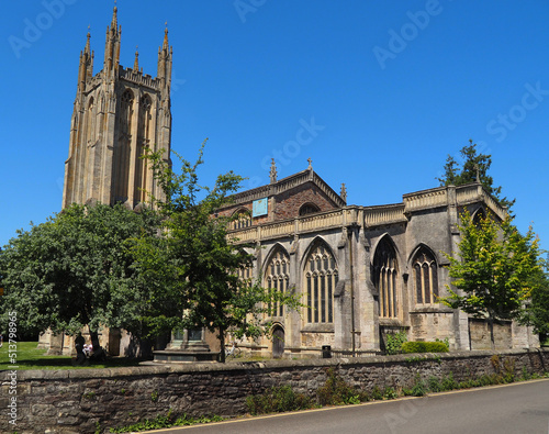 St Cuthberts Church in Wells. photo