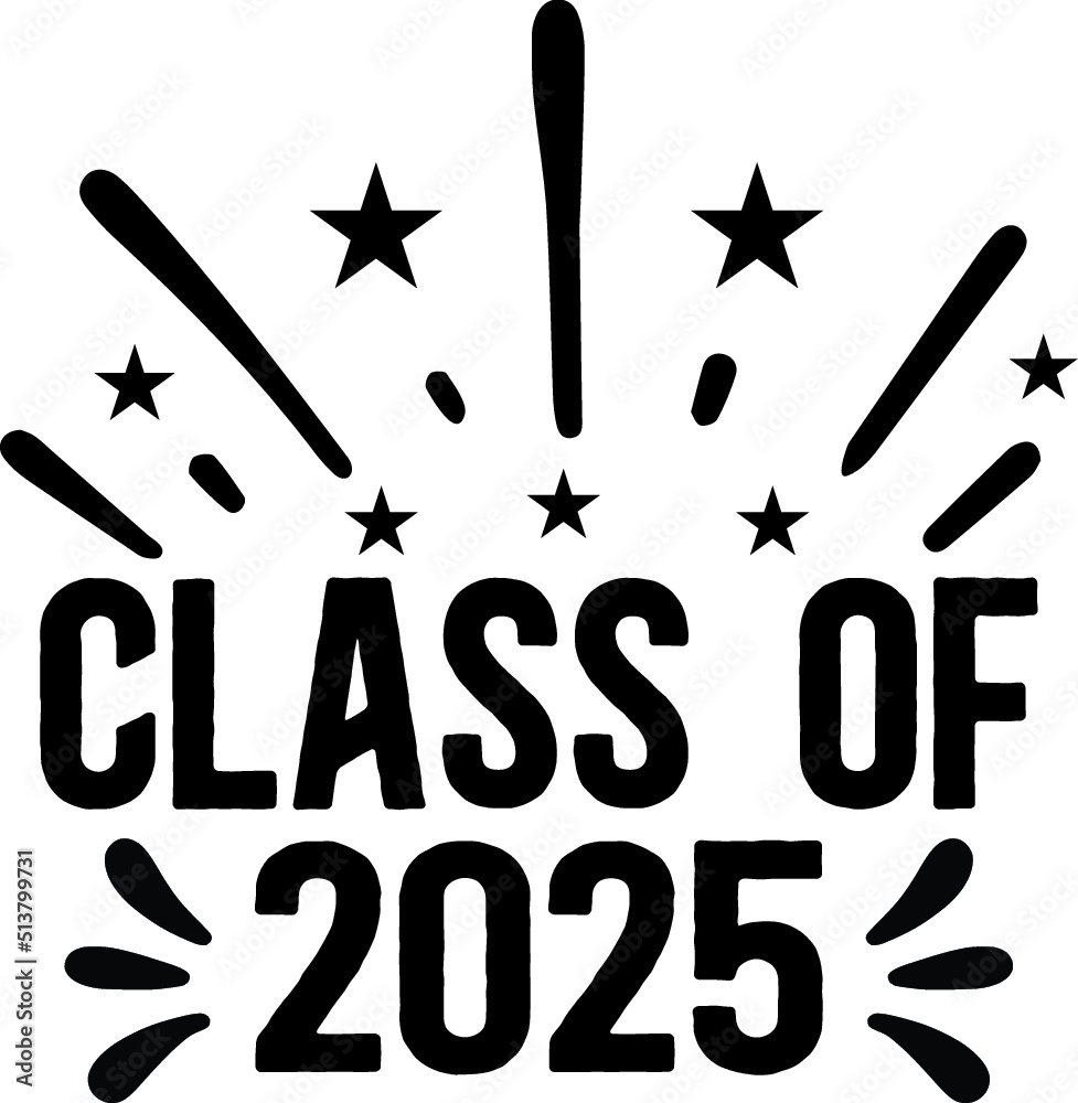 Class of 2025 Stock Vector Adobe Stock