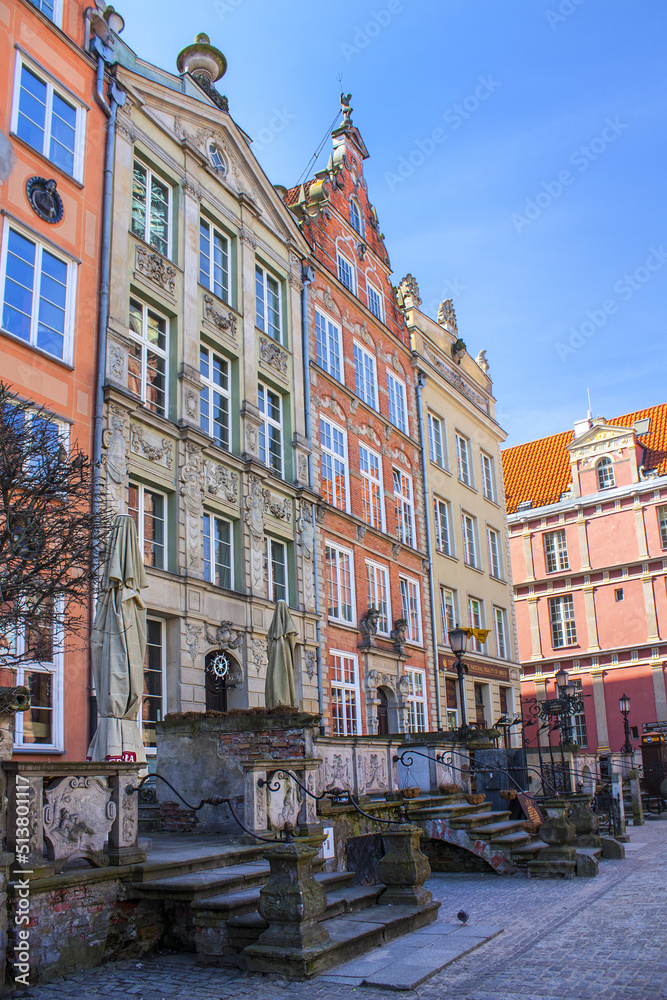 Old building in Gdansk, Poland	
