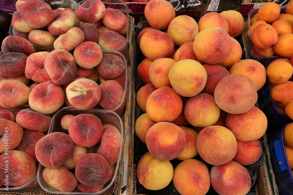 Fruits and berries are sold at the market Fruits and berries are sold at the market