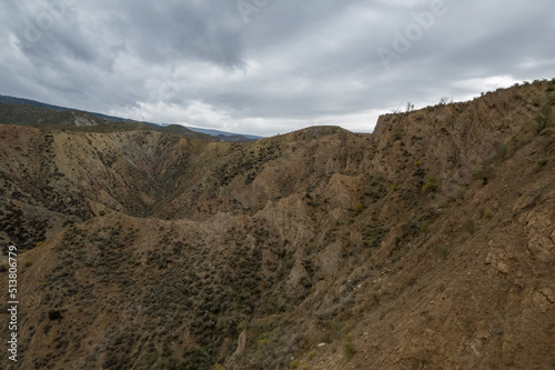 mountainous area in the south of Andalucia