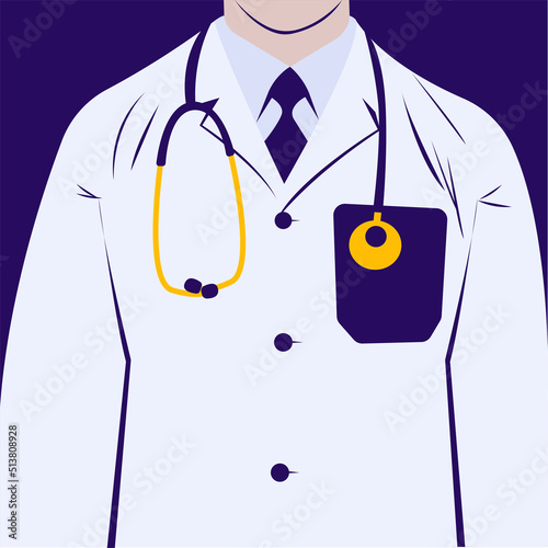 Doctor cardiologist vector art