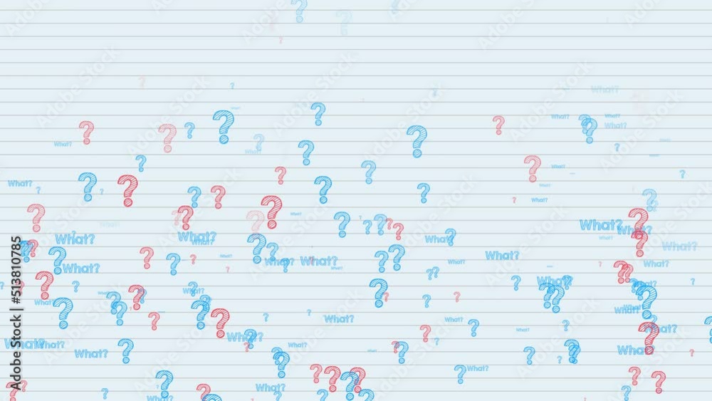 Question marks in chalk on a blackboard. Ask for help. FAQ concept. Asking questions.