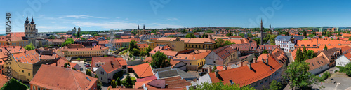 Panoramic view of Eger, Hungary.
