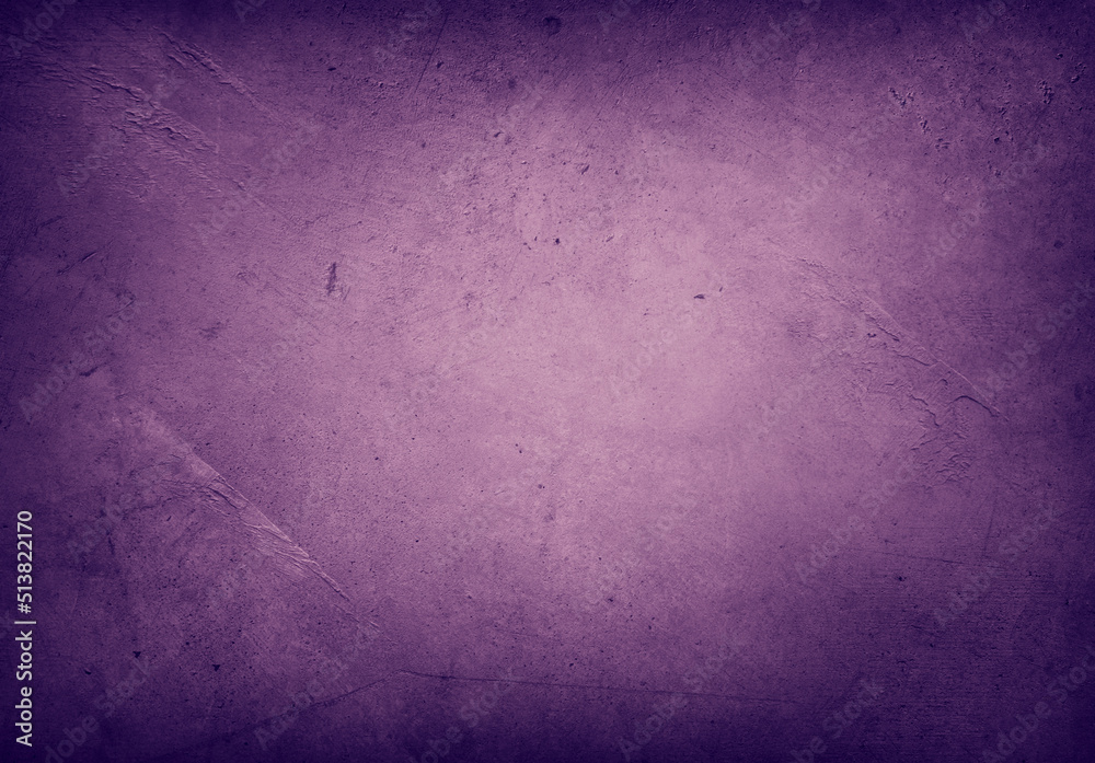 Fototapeta premium Close-up of purple textured concrete background