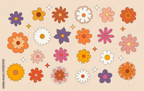 1970 Daisy Flowers set