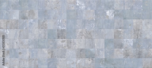 Old marble tile with cement texture. Cement and Concrete Stone mosaic tile.