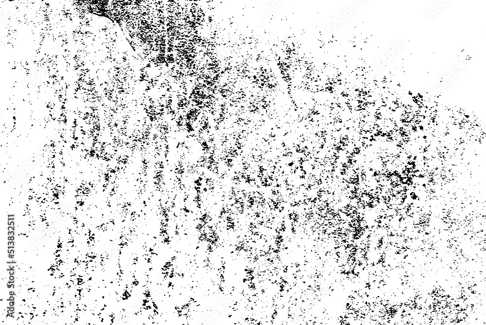 Grunge texture background vector, textured grungy black vintage design element, old distressed paper or border illustration, scratches grit grime and grungy grainy lines for photo overlay template