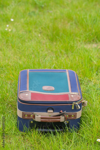 Old travel bag