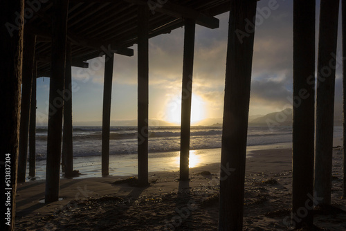 Sunset at the beach 