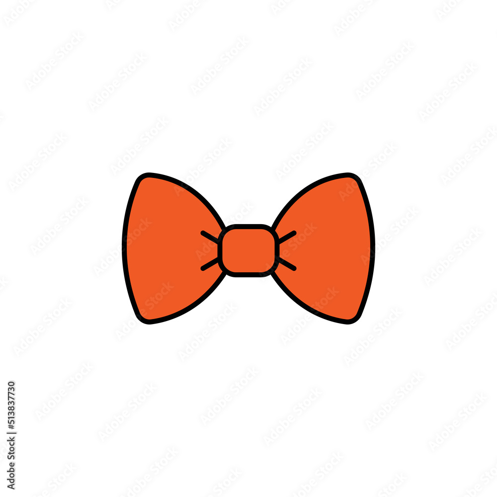 bow tie line illustration. element of education illustration icons. Signs, symbols can be used for web, logo, mobile app, UI, UX bow tie line illustration. element of education illustration icons. Signs, symbols can be used for web, logo, mobile app, UI, UX
