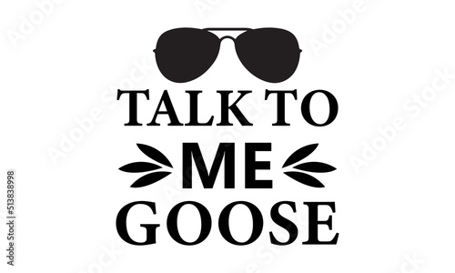 Tell to me goose vector and visual art