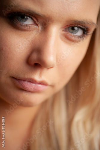 Blonde portrait. A series of images featuring a young blonde female model with attitude and confidence.