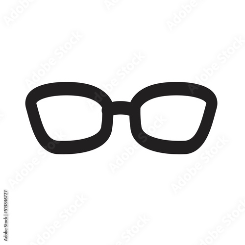 sunglasses frame icon vector design