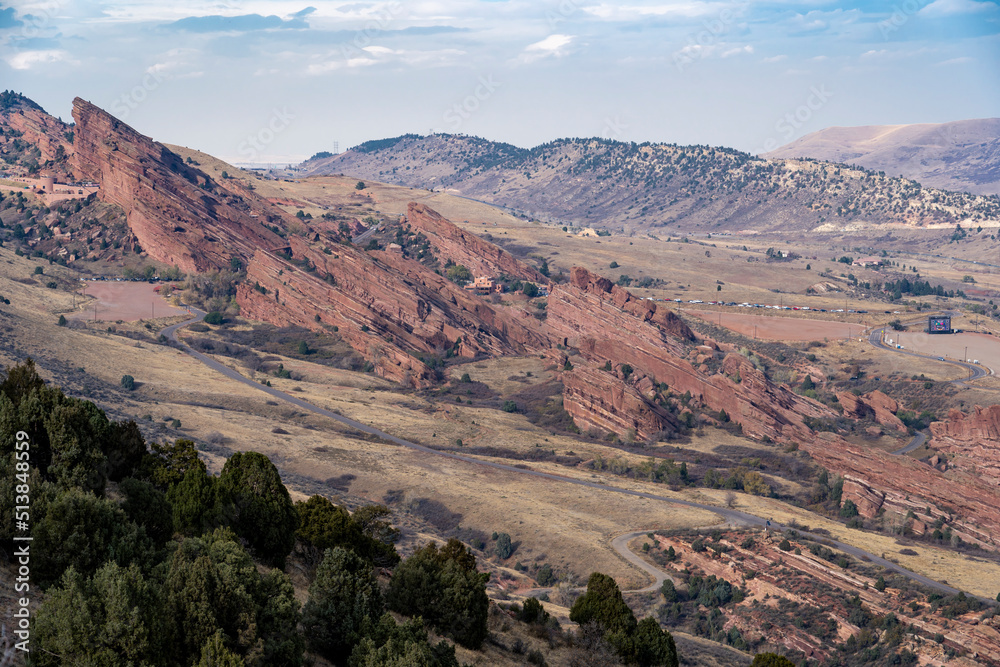 Red Rocks Park and Amphitheater in Denver, Colorado Red Rocks Park and Amphitheater in Denver, Colorado