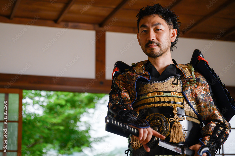 Obraz premium samurai hero japan