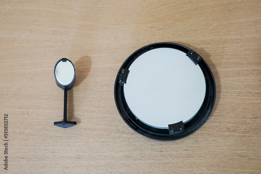 Photo & Art Print Primary and secondary mirror, parts of reflector ...