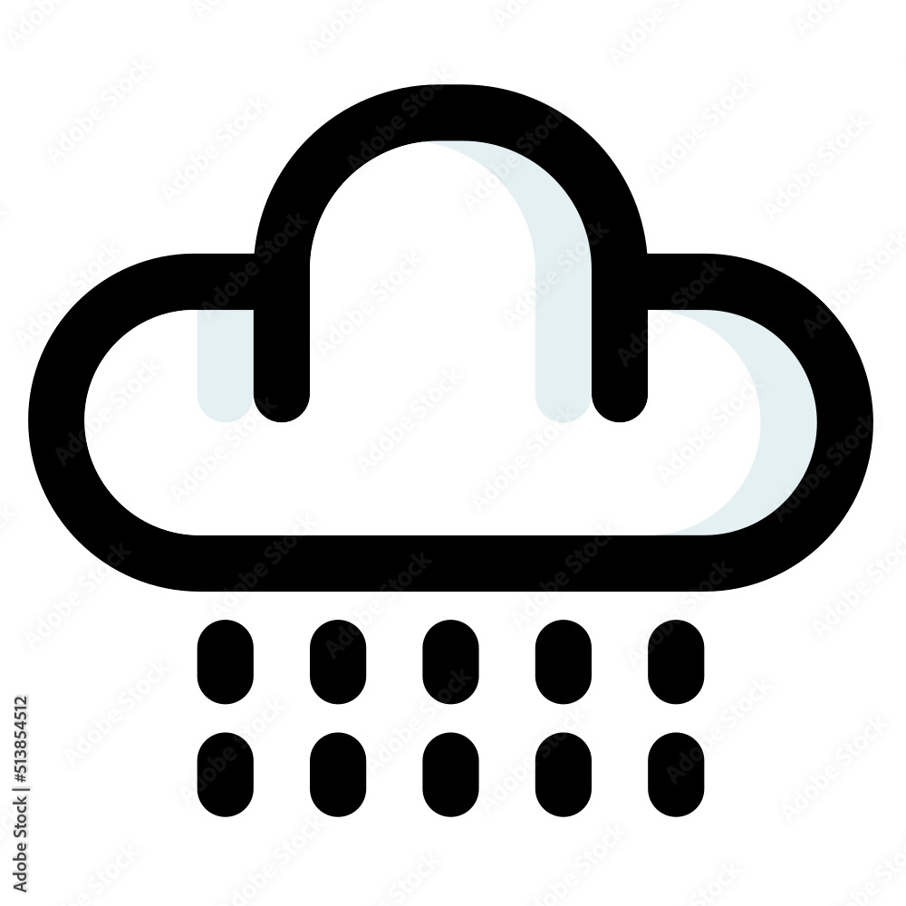 Obraz premium Rain icon