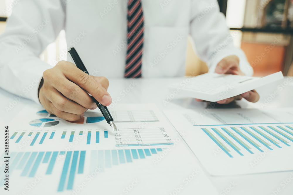 Businessman is thinking and analyse planing the strategy. Businessman is thinking and analyse planing the strategy.