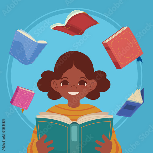 girl literacy and books