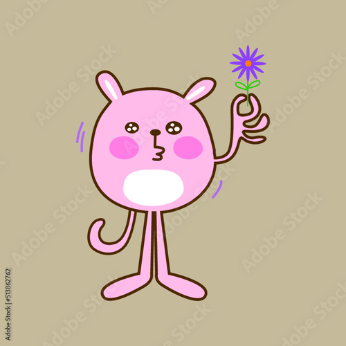 Cute Mascot Vector Design and illustration-Vector