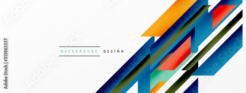 Dynamic lines background. Wallpaper for concept of AI technology, blockchain, communication, 5G, science, business and technology