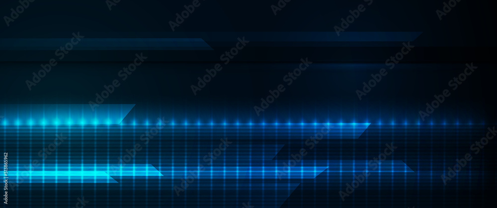 Vector abstract line pattern, digital hi tech technology design and ...