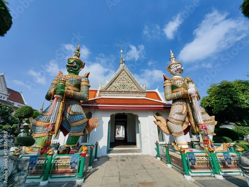 Giants Temple at Temple of the Dawn, Bangkok