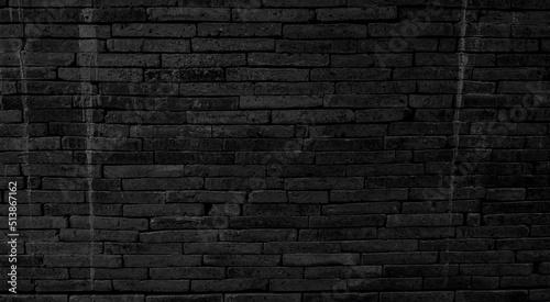 brick wall background retro black square rough texture, architecture, structure