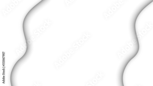 Wite abstract gradient background. Wawy lines on wite background.