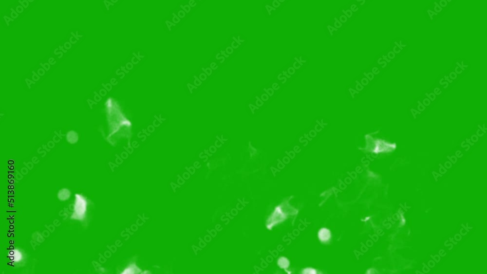 Smoke wisps motion graphics with green screen background Smoke wisps motion graphics with green screen background