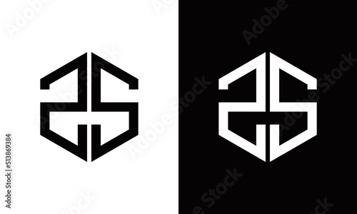 zs letter logo photo