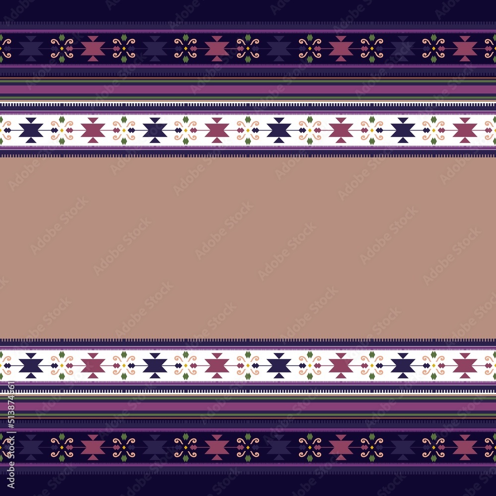 Geometric folklore ornament. Tribal ethnic texture. Seamless striped pattern in Aztec style. Figure tribal embroidery. Indian, Scandinavian, Gyp sy, Mexican, folk pattern.Seamless pattern Geometric folklore ornament. Tribal ethnic texture. Seamless striped pattern in Aztec style. Figure tribal embroidery. Indian, Scandinavian, Gyp sy, Mexican, folk pattern.Seamless pattern