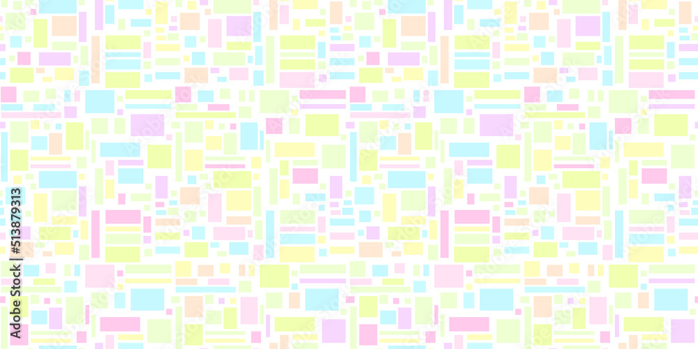 Tiled multicolored pattern. Mosaic geometric background. Seamless mosaic texture. Wallpaper for banners, flyers and textiles Tiled multicolored pattern. Mosaic geometric background. Seamless mosaic texture. Wallpaper for banners, flyers and textiles