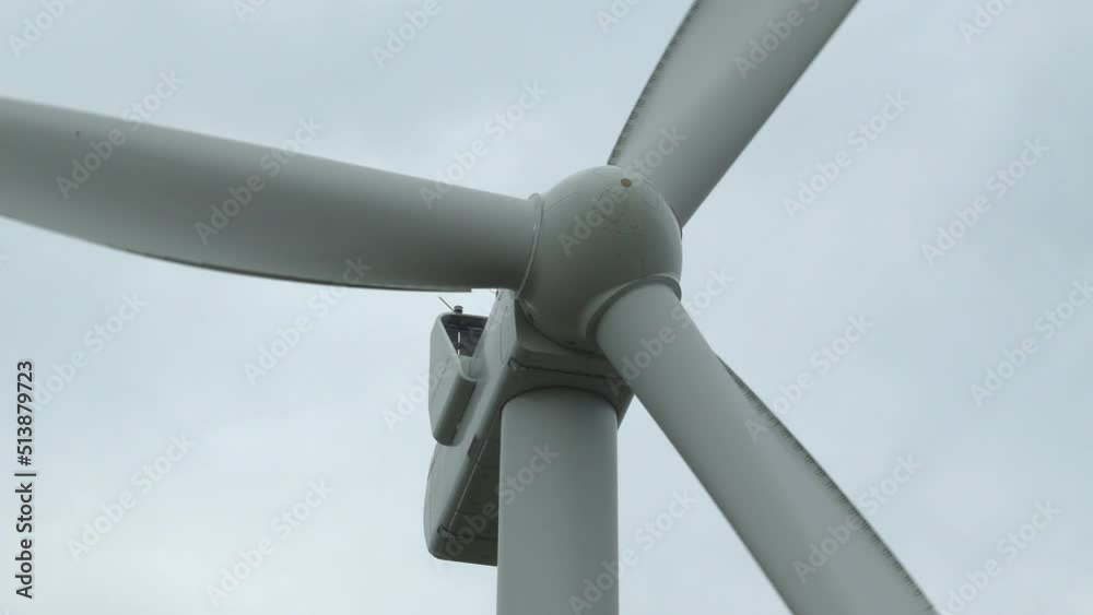 wind turbine close up sustainable energy lindesnes norway ambient sound