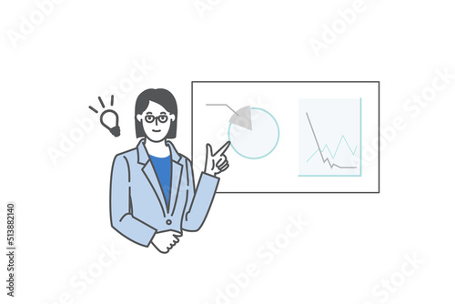 プログラミングをイメージしたパソコンのイラストと背景