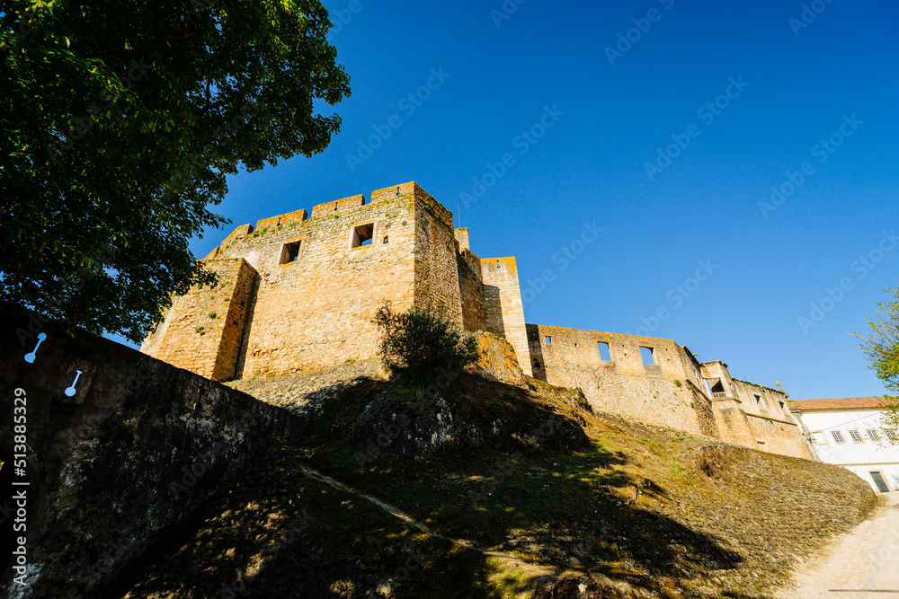 castillo templario de Tomar,año 1162, monumento nacional,Tomar, distrito de Santarem, Medio Tejo, region centro, Portugal, europa