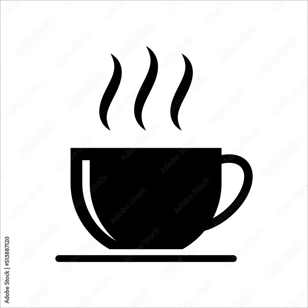 cup of coffee icon vector design template simple and clean cup of coffee icon vector design template simple and clean