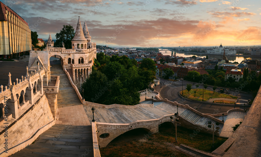 Fototapeta premium Budapest Bastion