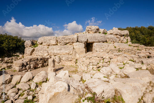 poblado talayotico de Son Fornells, Montuiri,  época talayótica (1300-123 a. C.)  Comarca de Es Pla, Mallorca,islas baleares, Spain photo