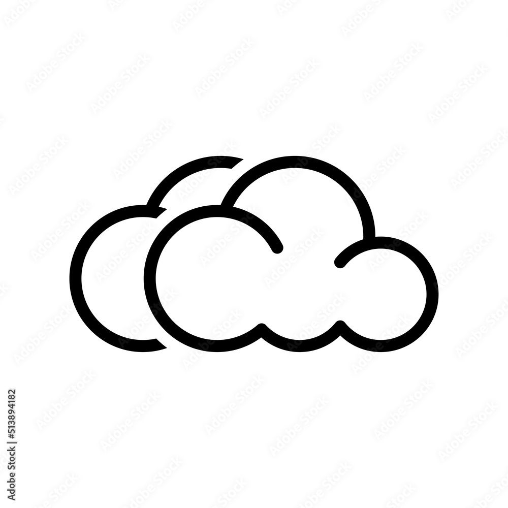 Weather icon, meteorology and climate symbol. Weather icon, meteorology and climate symbol.
