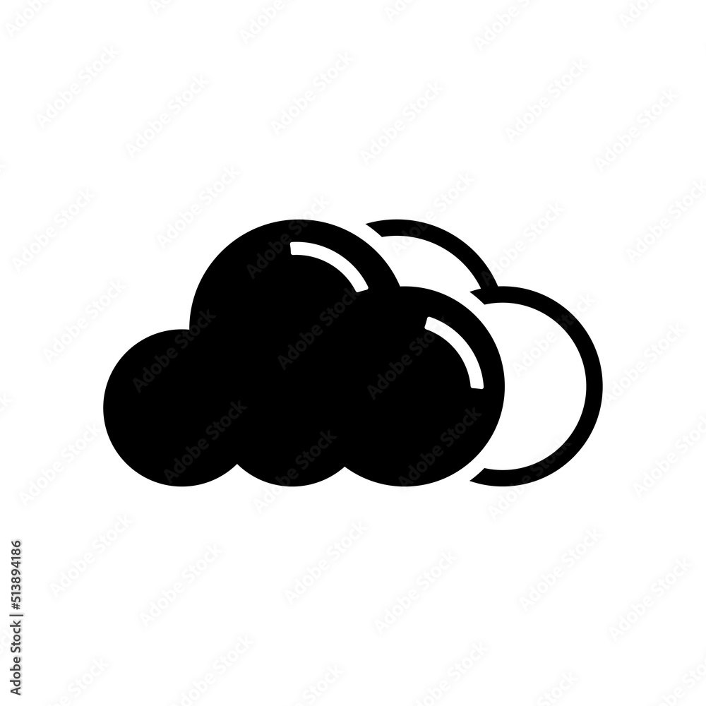 Weather icon, meteorology and climate symbol. Weather icon, meteorology and climate symbol.