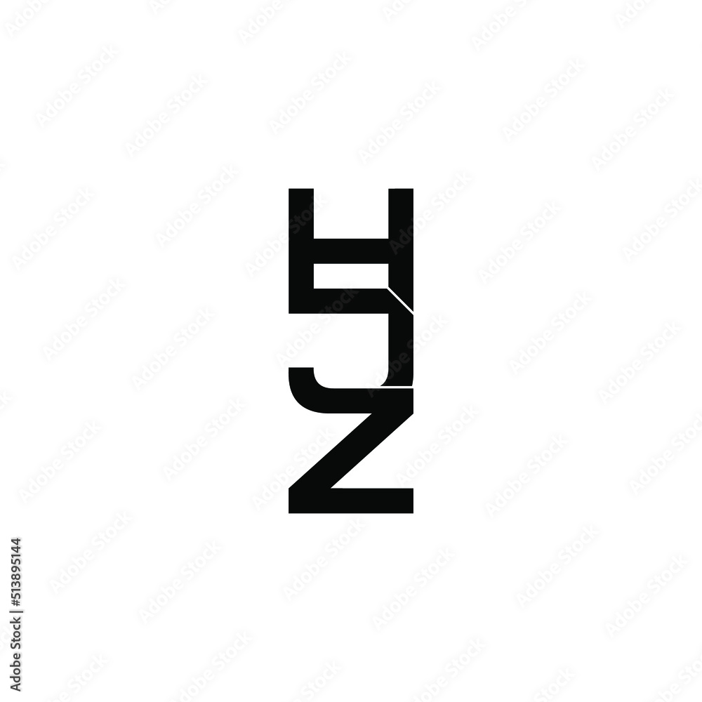 hjz letter original monogram logo design hjz letter original monogram logo design