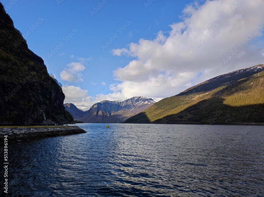 Sognefjord view from Flam, Norway
