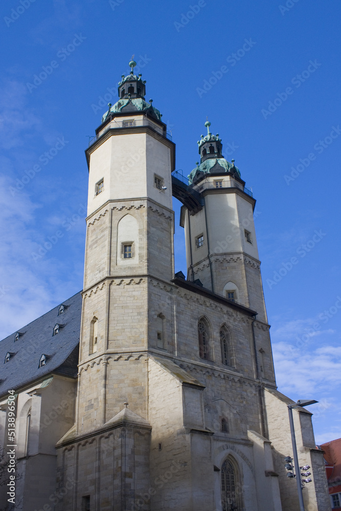 Church of St. Mary (or Marktkirche) in Halle, Germany	
