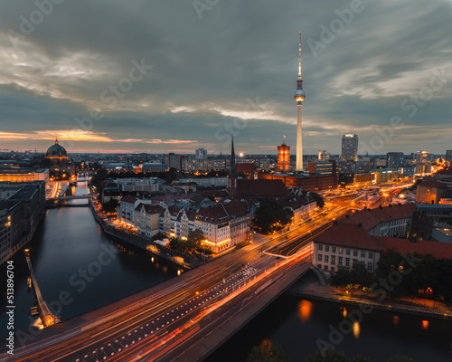 berlin skyline view